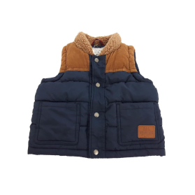 MATALAN puchowa KAMIZELKA z barankiem _ 74cm | Lapciucha.pl