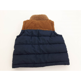 MATALAN puchowa KAMIZELKA z barankiem _ 74cm | Lapciucha.pl