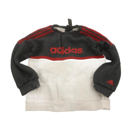 ADIDAS modna BLUZA z lampasami PRINT długi rę | Lapciucha.pl