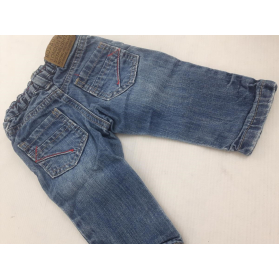 MONSOON jeansowe SPODNIE SLIM wygodne NAVY po | Lapciucha.pl