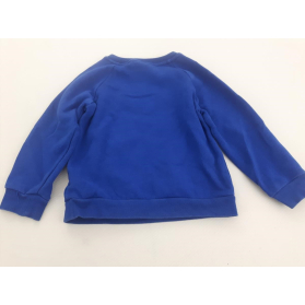 ADIDAS granatowa BLUZA ocieplana Z PRINTEM wy | Lapciucha.pl