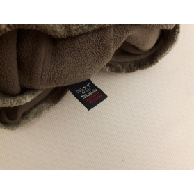 NEXT polarowa BLUZA z kapturem TIE DYE khaki | Lapciucha.pl