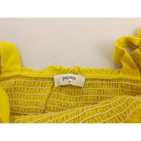 PAPAYA dresowa BLUZKA TOP z marszczeniami MOD | Lapciucha.pl