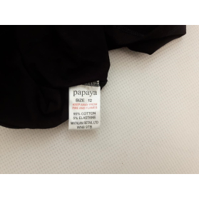 PAPAYA dresowa SUKIENKA z bufkami MINI dopaso | Lapciucha.pl