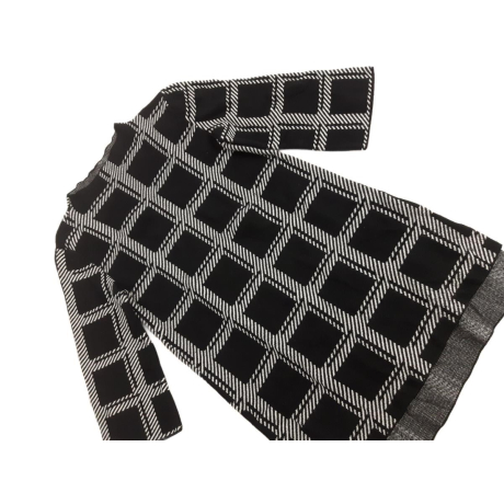 PAPAYA dzianinowa BLUZKA TUNIKA wygodna KRATK | Lapciucha.pl