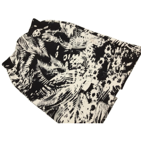 PAPAYA elegancka SPÓDNICA klasyczna KWIATY pr | Lapciucha.pl