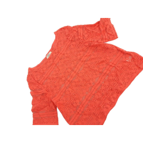 PAPAYA koronkowa BLUZKA z krótkim rękawem OVE | Lapciucha.pl