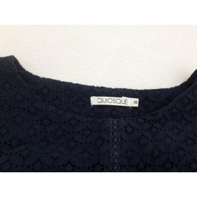 QUIOSQUE elegancka SUKIENKA koronkowa MIDI gr | Lapciucha.pl