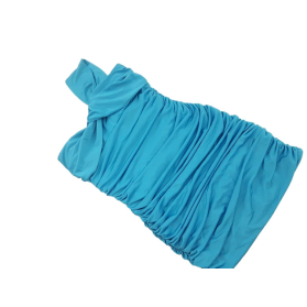 QUIZ ołówkowa SUKIENKA drapowana MINI na jedn | Lapciucha.pl