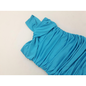 QUIZ ołówkowa SUKIENKA drapowana MINI na jedn | Lapciucha.pl