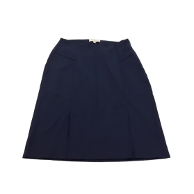 RESERVED elegancka SPÓDNICA satynowa NAVY pro | Lapciucha.pl