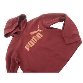 PUMA fioletowa BLUZA z kapturem PRINT wygodna | Lapciucha.pl