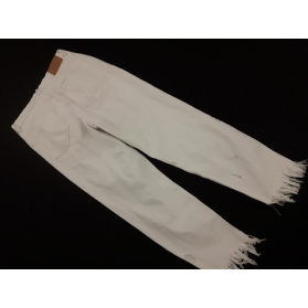 ZARA jeansowe SPODNIE SLIM z haftem MODNE z d | Lapciucha.pl