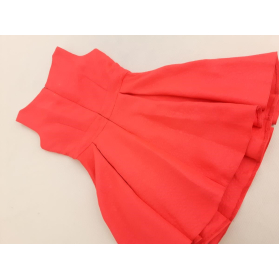 EMO elegancka SUKIENKA rozkloszowana NEONOWA | Lapciucha.pl