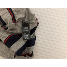 M&S dresowa SUKIENKA szara PASKI z rękawem 3/ | Lapciucha.pl