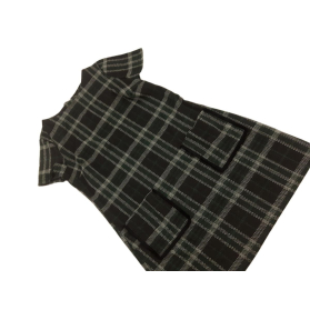 DOROTHY PERKINS dzianinowa SUKIENKA mini KRAT | Lapciucha.pl
