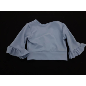 I SAW IT FIRST modna BLUZKA CROP TOP blue _ 3 | Lapciucha.pl