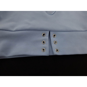I SAW IT FIRST modna BLUZKA CROP TOP blue _ 3 | Lapciucha.pl