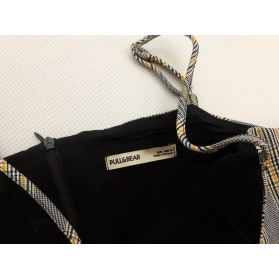PULL & BEAR trapezowa SUKIENKA mini KRATKA pe | Lapciucha.pl