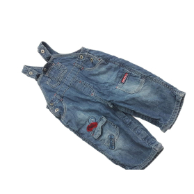 MATALAN jeansowe SPODNIE OGRODNICZKI _ 74cm | Lapciucha.pl