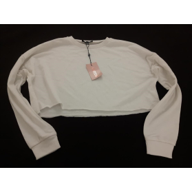 MISSGUIDED krótka BLUZA postarzana OVERSIZE w | Lapciucha.pl