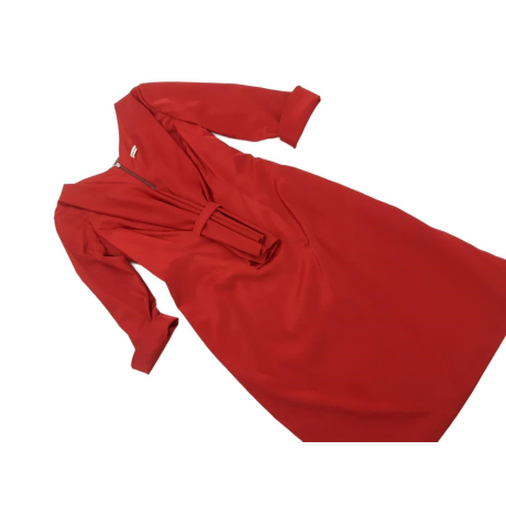 MONNARI elegancka SUKIENKA satynowa RED marsz | Lapciucha.pl