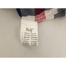 BOLF bawełniana KOSZULA wygodna KRATKA casual | Lapciucha.pl