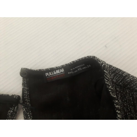 PULL & BEAR błyszcząca SUKIENKA z odkrytymi p | Lapciucha.pl