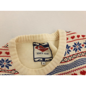 LEE COOPER świąteczny SWETEREK w śnieżynki PI | Lapciucha.pl