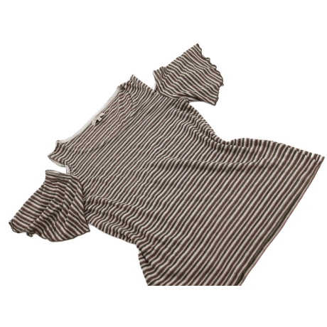 PAPAYA dzianinowa BLUZKA odkryte ramiona _ 40 | Lapciucha.pl