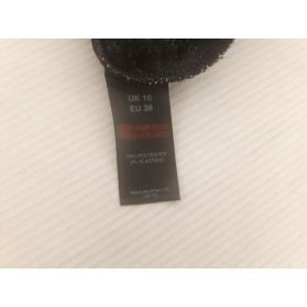 PAPAYA dzianinowa SUKIENKA z chokerem CĘTKI o | Lapciucha.pl