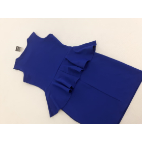 PAPAYA elegancka SUKIENKA z baskinką MINI ołó | Lapciucha.pl