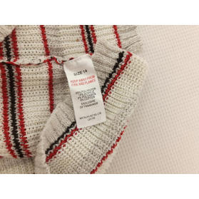 PAPAYA modny SWETER BEZRĘKAWNIK kamizelka PAS | Lapciucha.pl