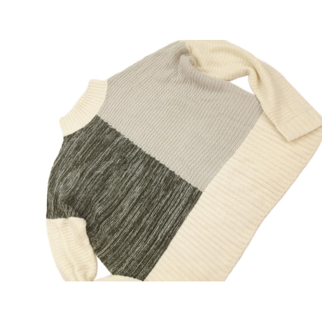 PAPAYA oversizowy SWETER z półgolfem CIEPŁY d | Lapciucha.pl