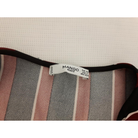 MANGO trapezowa SUKIENKA z długim rękawem PAS | Lapciucha.pl