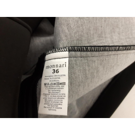MONNARI elegancka SUKIENKA piankowa CZARNA kl | Lapciucha.pl