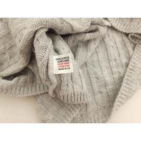 PURE krótki SWETER oversizowy MODNY na jedno | Lapciucha.pl