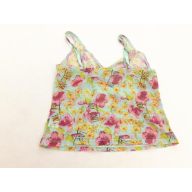 KAPPAHL siateczkowy TOP w kwiaty VINTAGE retr | Lapciucha.pl