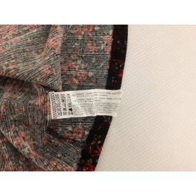 PULL & BEAR dzianinowa SUKIENKA mini KWIATY r | Lapciucha.pl