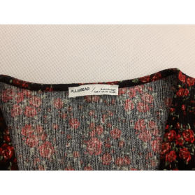 PULL & BEAR dzianinowa SUKIENKA mini KWIATY r | Lapciucha.pl