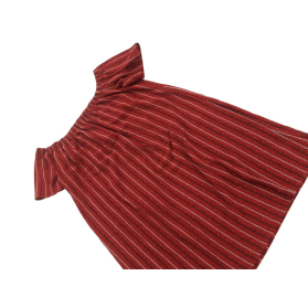 PULL & BEAR bordowa SUKIENKA mini PASKI odkry | Lapciucha.pl