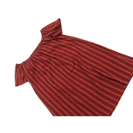 PULL & BEAR bordowa SUKIENKA mini PASKI odkry | Lapciucha.pl