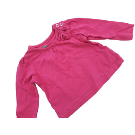 TU bawełniana BLUZKA z kokardką PINK _ 56cm | Lapciucha.pl