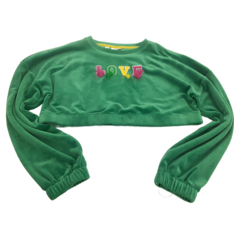 BONPRIX welurowa BLUZA CROP TOP modna  Z NAPI | Lapciucha.pl