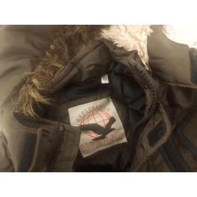 C&A przejściowa KURTKA PARKA z kapturem KHAKI | Lapciucha.pl