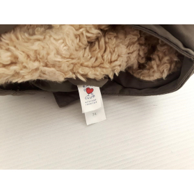C&A zimowa KURTKA PARKA ocieplana KHAKI wygod | Lapciucha.pl