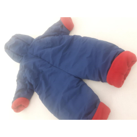 BABY SNUGGLES zimowy KOMBINEZON granatowy HAF | Lapciucha.pl