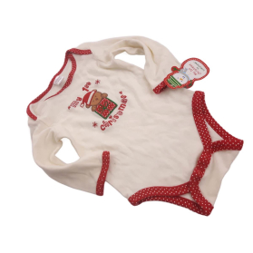 BABYGEAR świąteczne BODY z misiem NOWE _ 68cm | Lapciucha.pl