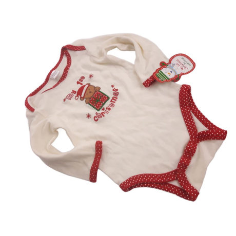 BABYGEAR świąteczne BODY z misiem NOWE _ 68cm | Lapciucha.pl
