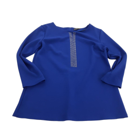 BEATEX elegancka BLUZKA z dżetami MODNA grana | Lapciucha.pl